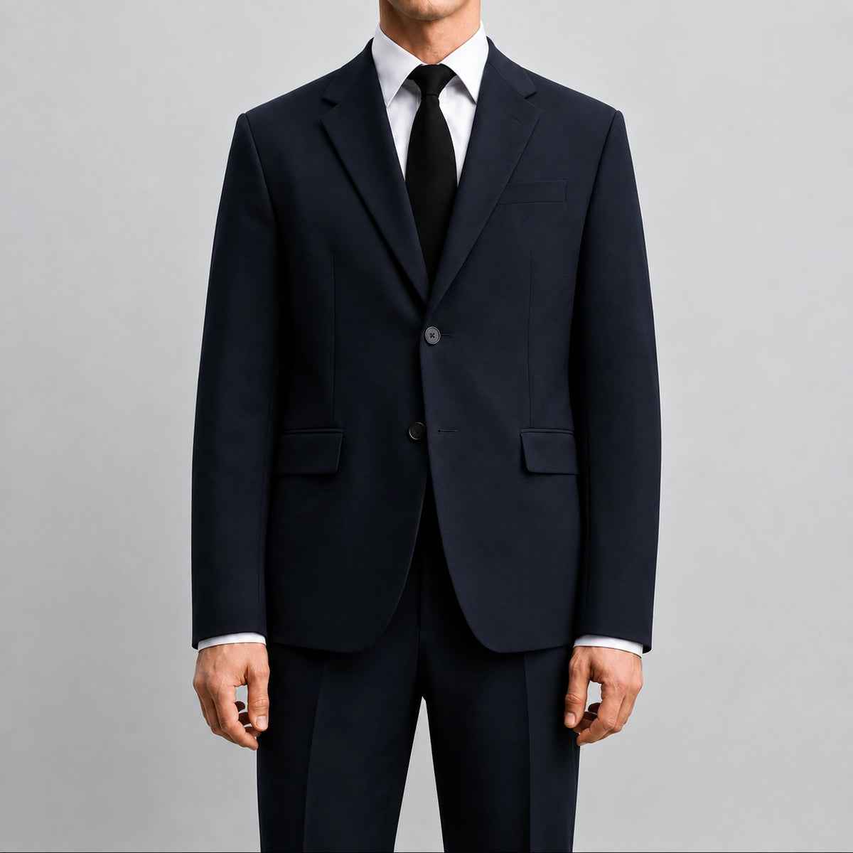 Black suede blazer