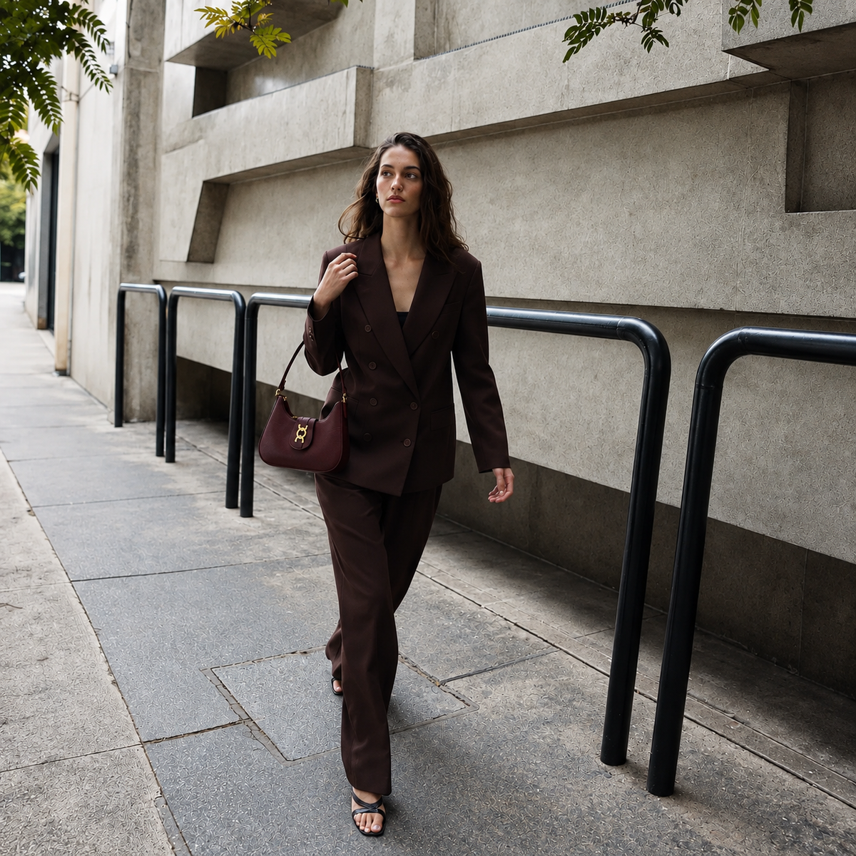 Verona Women's Handbag in Wine Red - Soult Atelier
