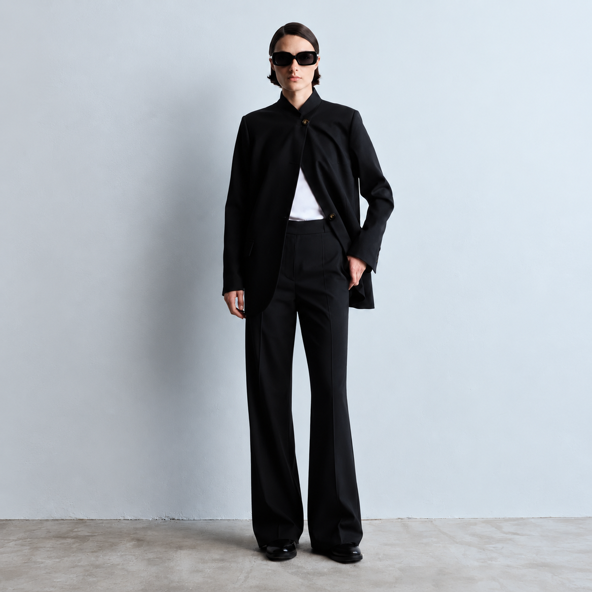 Women's Black Flare Pants