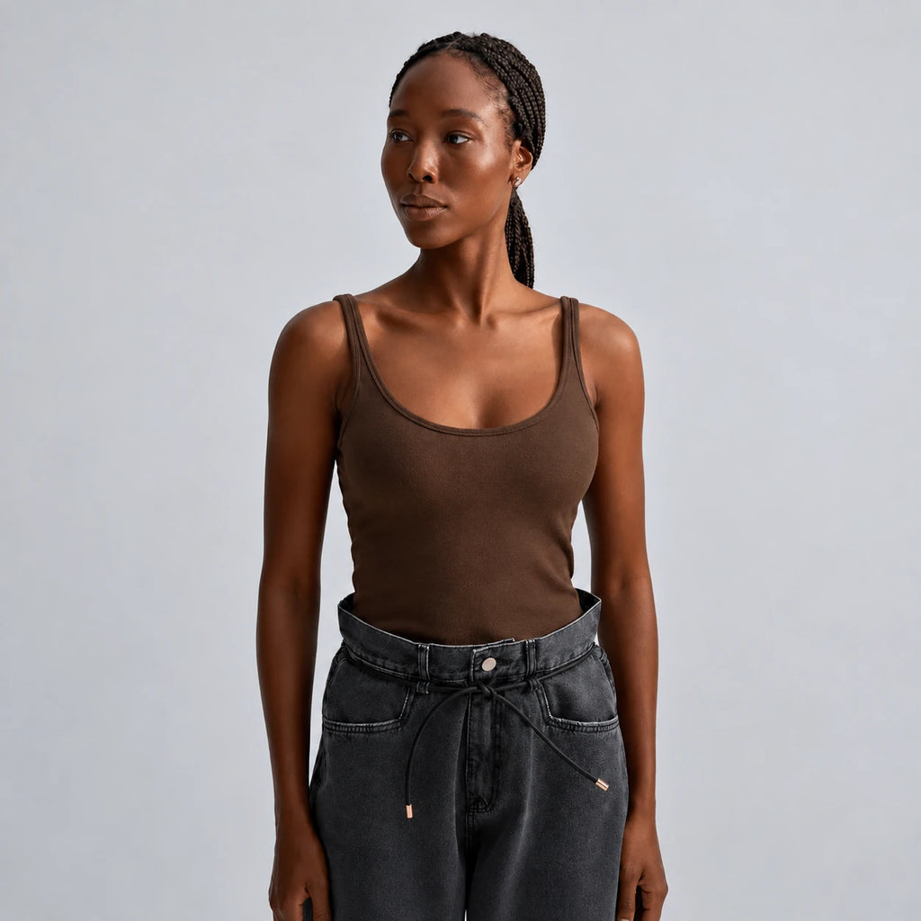 Women's Ribbed Tank Top