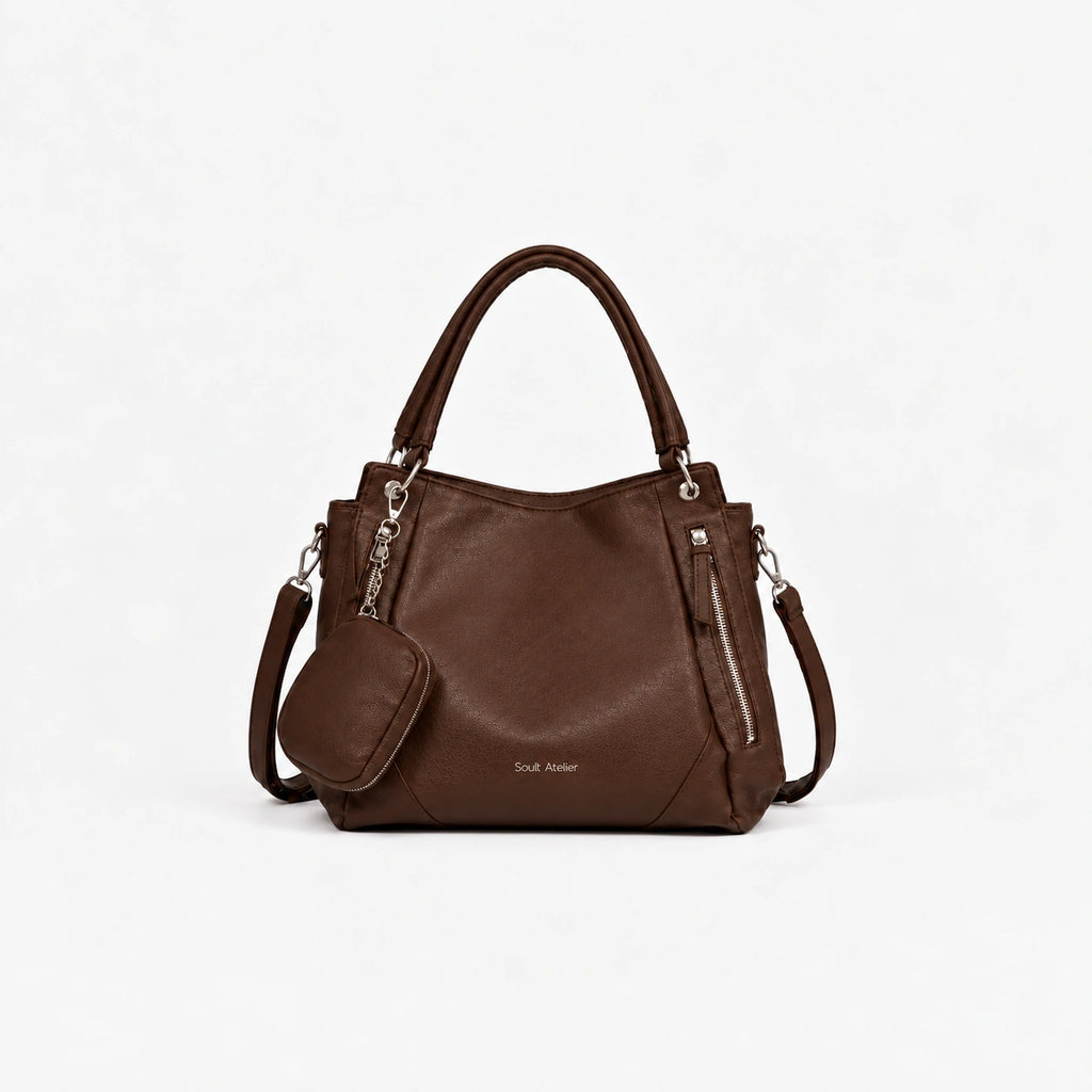 Women's Brown Leather Handbag Siena