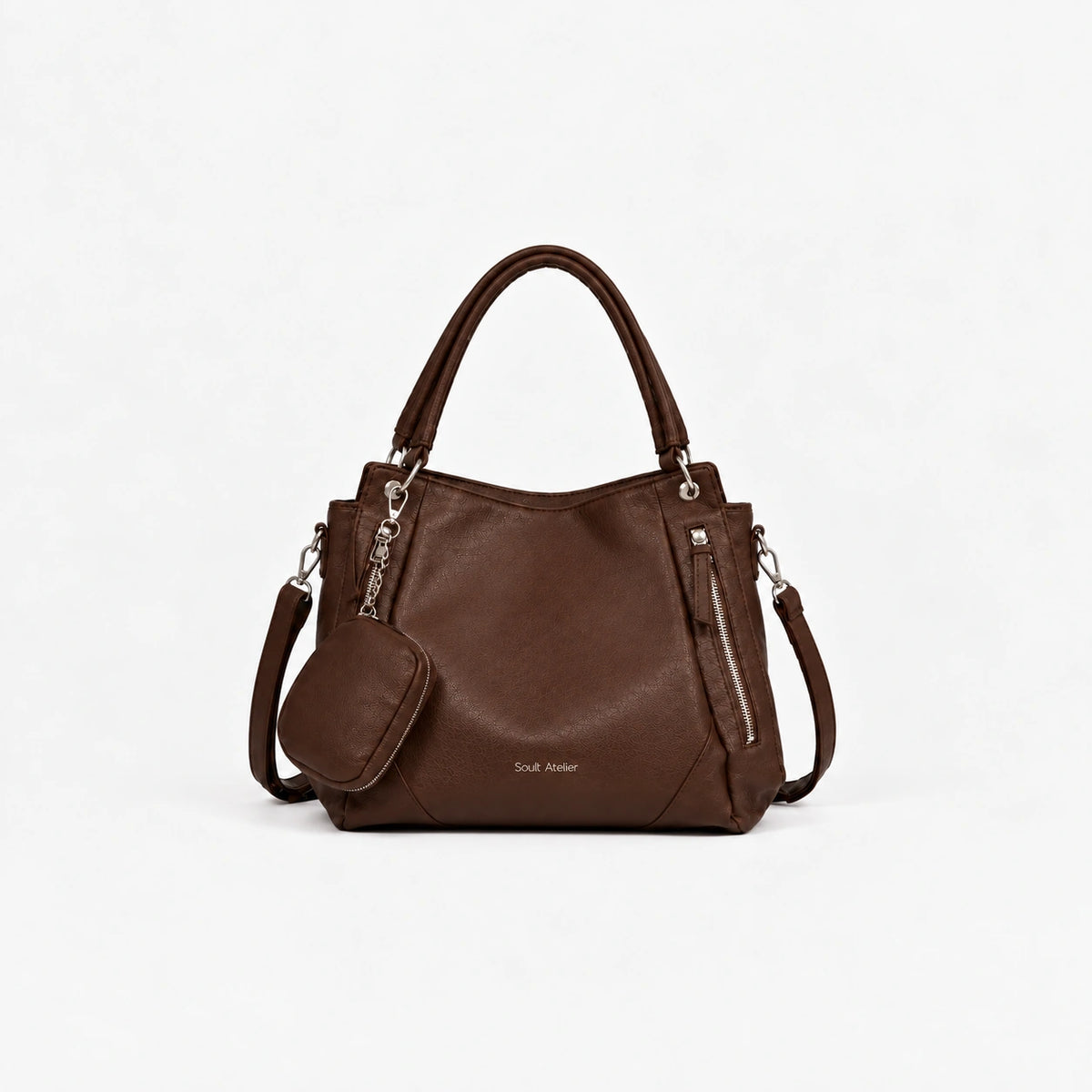 Women's Brown Leather Handbag Siena