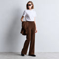 Women's Brown Flare Pants