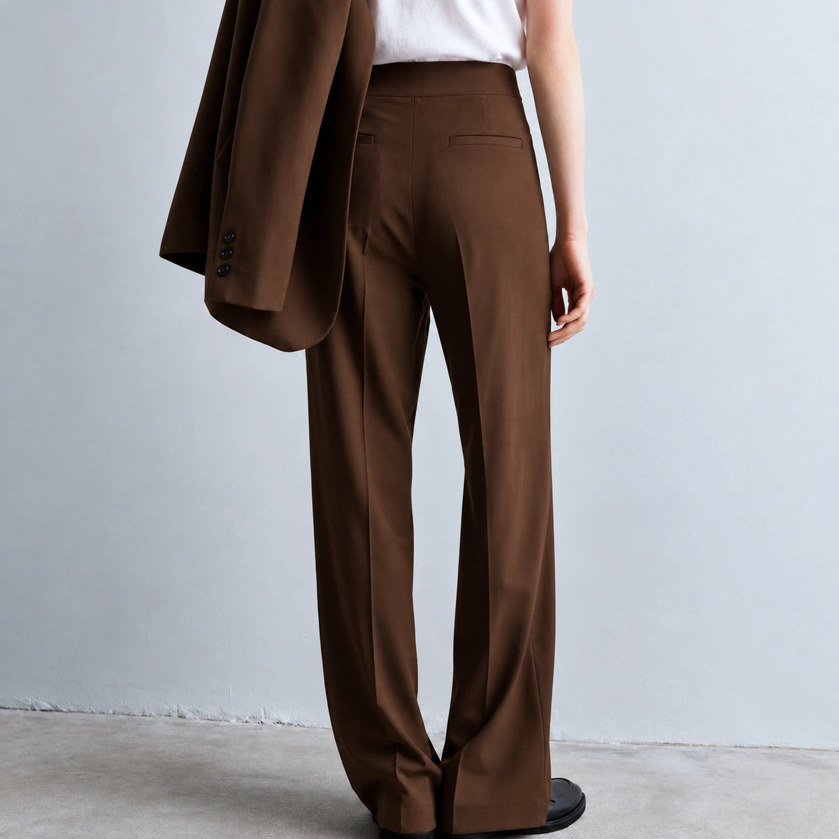 Women's Brown Flare Pants