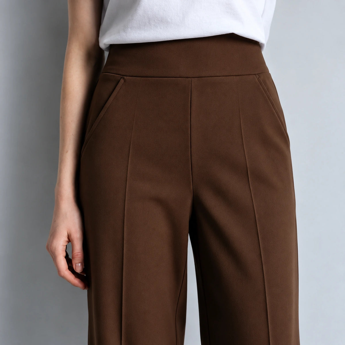 Women's Brown Flare Pants